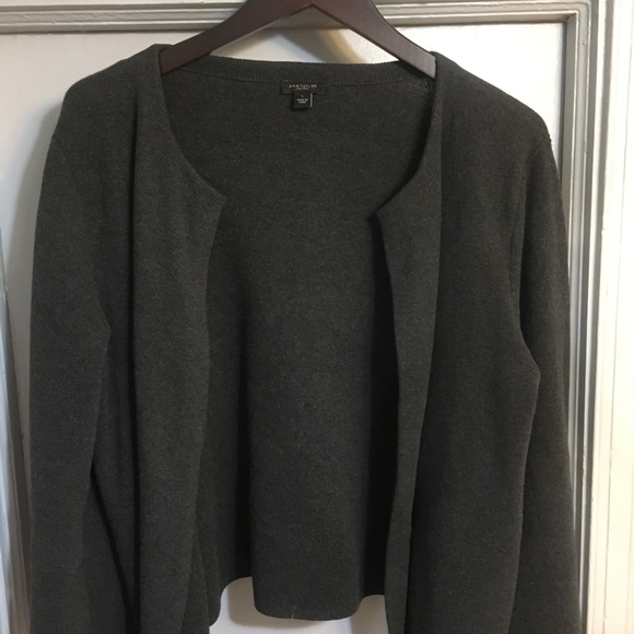 Slit-sleeve open sweater jacket - Picture 3 of 4